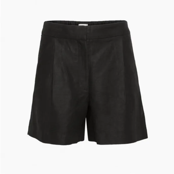 Aritzia x Wilfred Effortless Short Linen High-waisted linen shorts,NWT black 4 - Image 2
