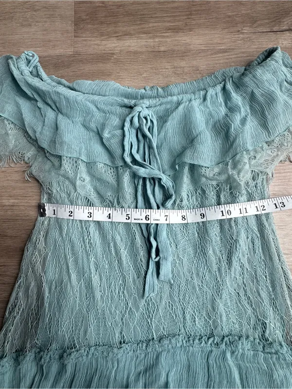 Alice + Olivia Cottagecore Fairy Lace Off Shoulder Mini dress 0 - Image 3