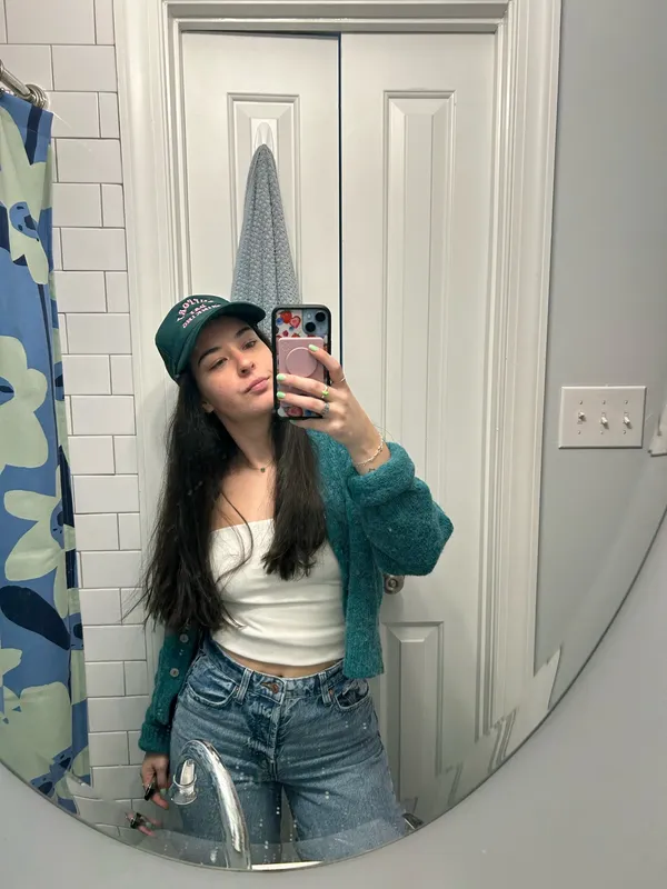Day Drinking Trucker Hat Green - Image 3