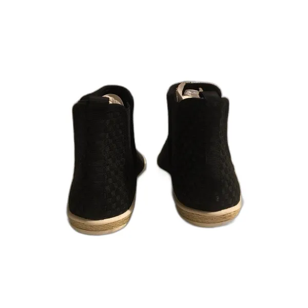 Aerosoles Women's Fun Fair‎ Fashion Sneakers slip on - Black Fabric size 8 - Image 4