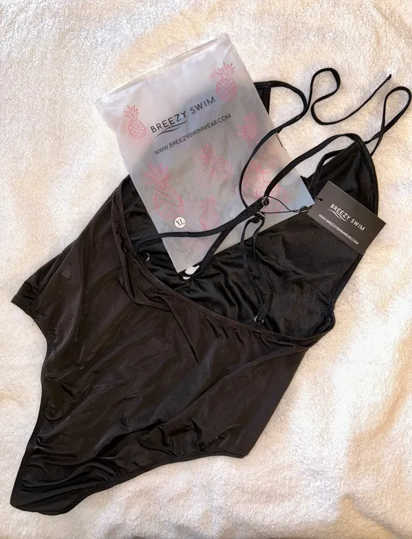 Breezy Swim Black Nani Suit - Image 2