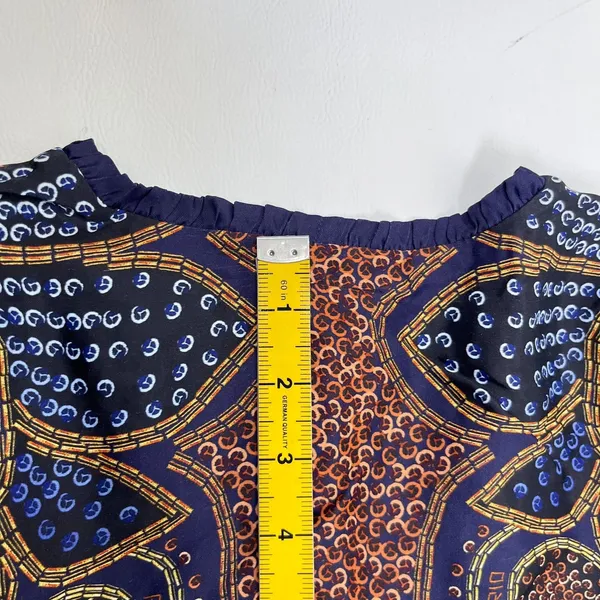 NWOT FARM Rio Floral Paisley Ruffles Mini Dress Glam Boho Long Sleeve Size S - Image 14