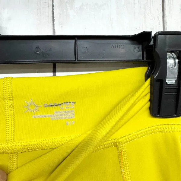 Offline by Aerie Pants Women Size Small Hi-Rise Yellow Joggers Athletic‎ Pockets - Image 3