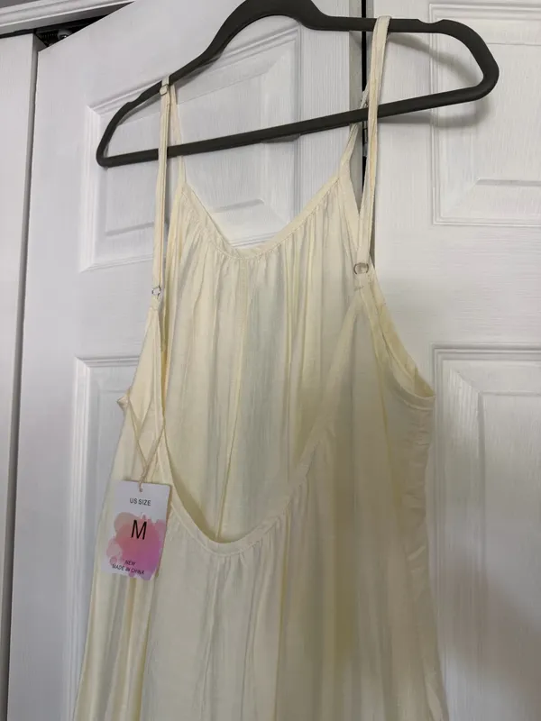Amazon Open Back Wide Leg Jumpsuit - Image 3