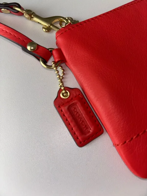 Coach Leather Wristlet - Image 3