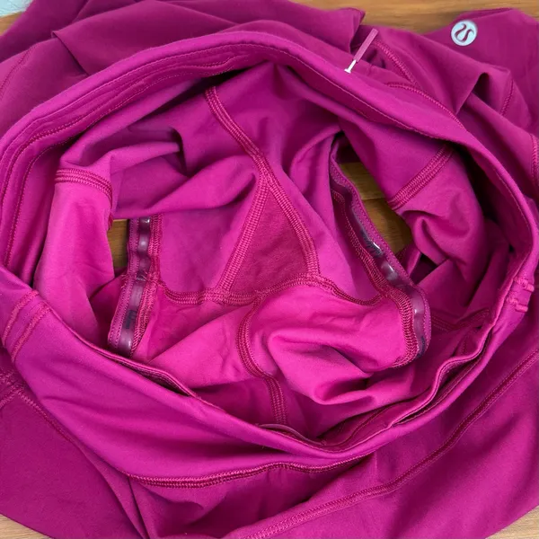 LULULEMON Pace Rival Skirt 4-Way Stretch Deep Fuchsia Size 2 - Image 9