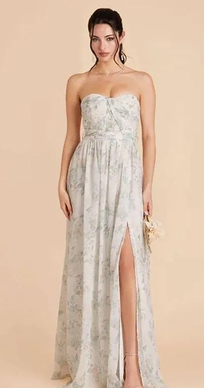 Birdy Grey Grace Chiffon Dress in Sage Spring Garden Size Medium - Image 2