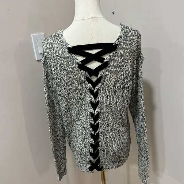 Harper‎ Heritage tweed texture Sweater size Large - Image 5