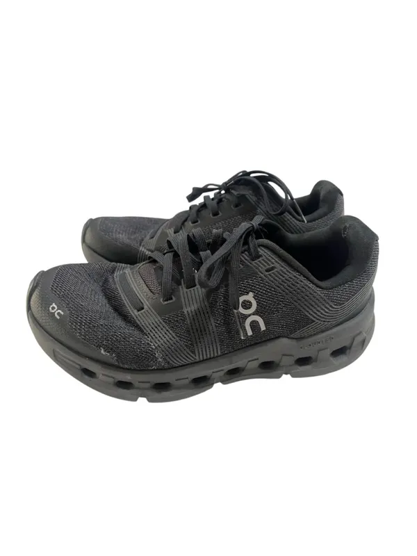 On Cloudgo Black Eclipse Running Shoes Women's Size 6.5 Low Top Sneakers Black - Image 2