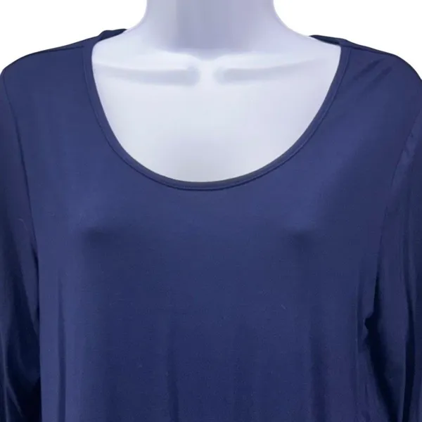 Soma Long‎ Sleeve Top Blue XS - Image 2