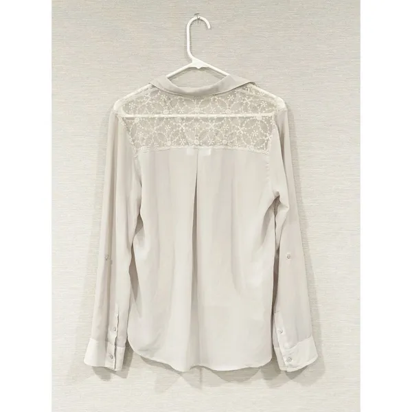 Abercrombie & Fitch Lace Button Down Shirt - Image 2