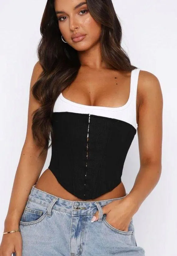 White Fox Boutique Bustier Top - Image 3