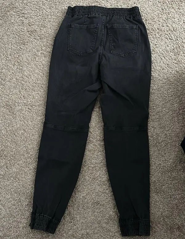 Spanx Pants Women’s Charcoal Gray Jogger With Pockets - Size Medium. - Image 4