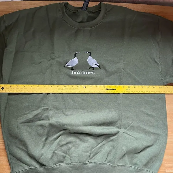 Source Unknown New Honkers Geese Embroidered Unisex Sweatshirt Graphic Hoodie Size XL - Image 6