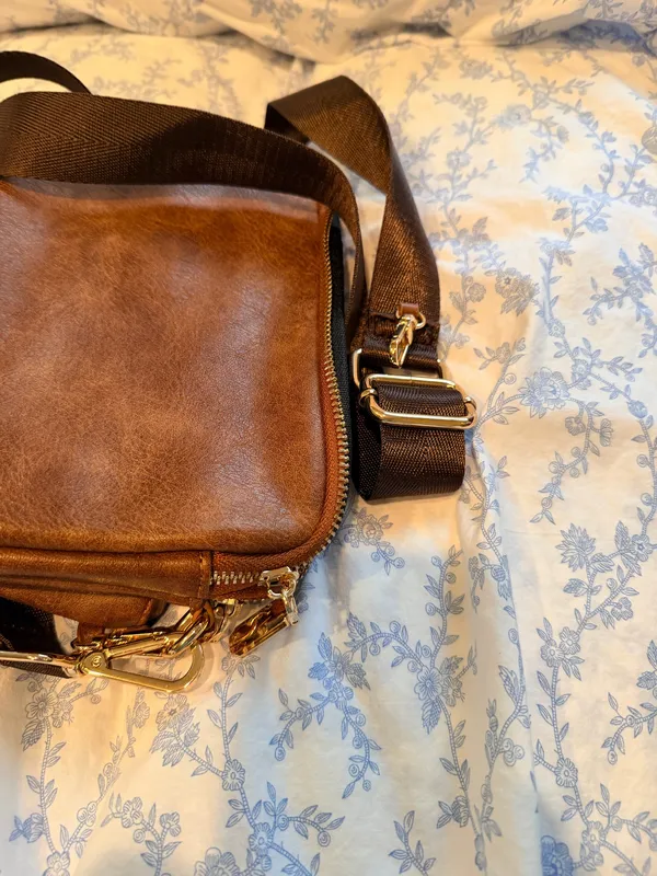 TikTok Shop brown Crossbody Bag - Image 6
