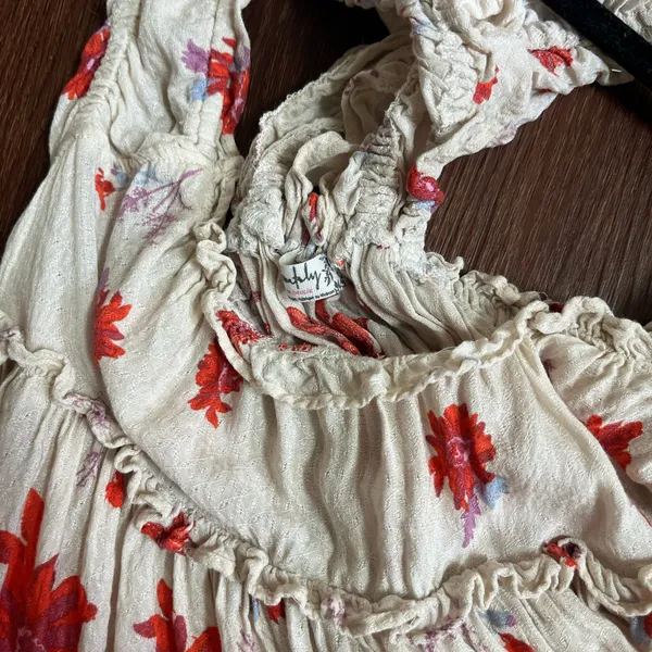 Free People XS Bali Wild Intimately Daisy Dress - Image 3