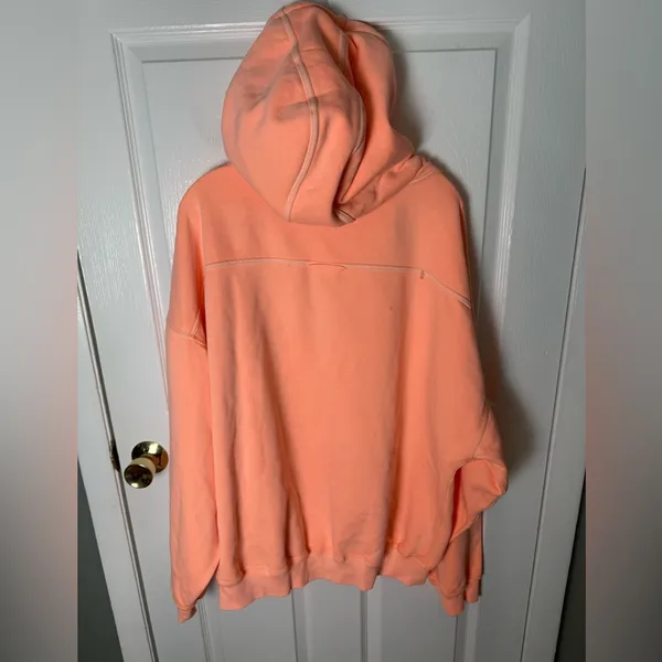Free People Final Call Hoodie in Pastel Peach L - Image 8
