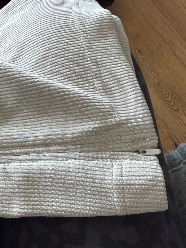 Lululemon Lululemon Brushed Softstreme‎ Ribbed Zip Flared Pant 32.5"size 4 - Image 7