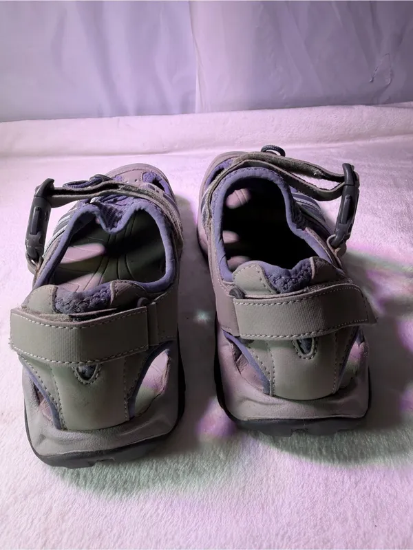 Teva Lavender and Light Blue Comfort Sandal - Image 7
