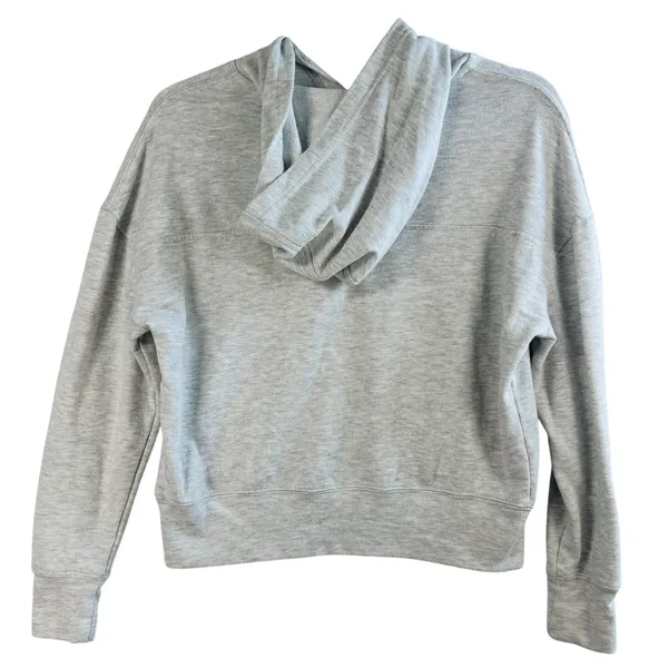 NFL Dallas Cowboys Cropped Hoodie‎ Womens Sleepwear Pullover Sweatshirt Gray S - Image 2