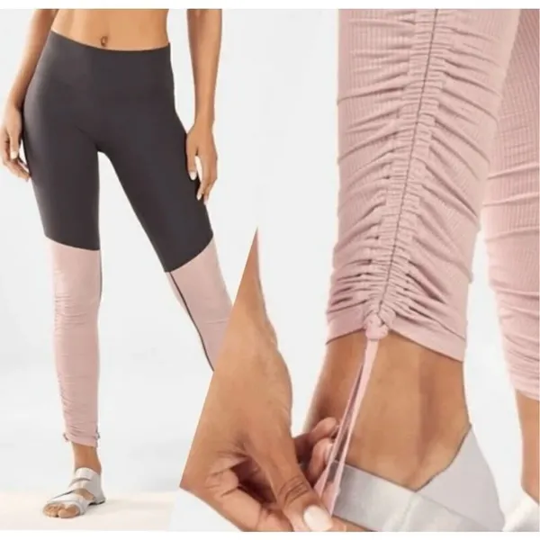 Fabletics Cashel Foldover PureLuxe Legging Purple Size XL NWT - Image 2
