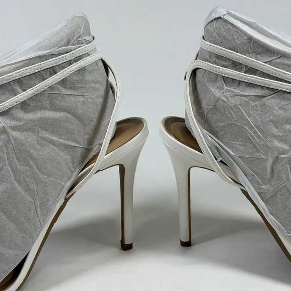 I.N.C. International Concepts Size-9M Harvina Flower Heels Preppy‎ White - Image 6