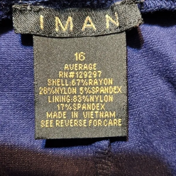 Navy leggings Blue Size 16 - Image 3