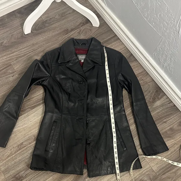 Wilsons Leather ,Genuine Leather Jacket XS – Classic Black, Excellent Condition - Image 12