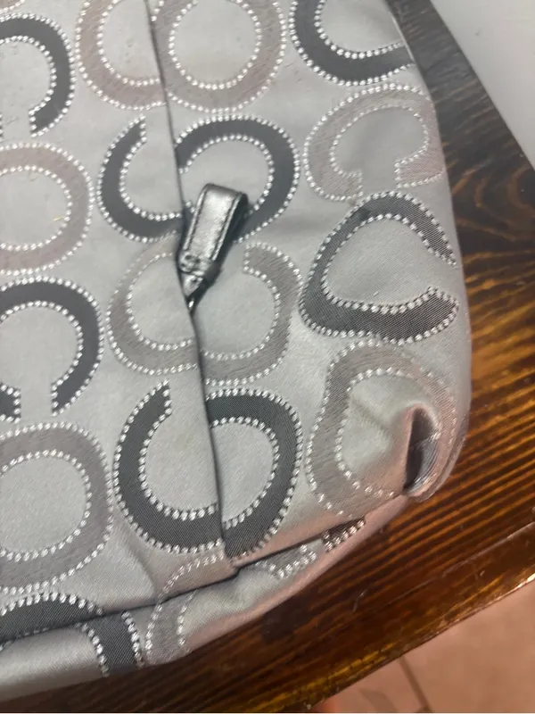 Coach‎ Gray Purse - Image 5