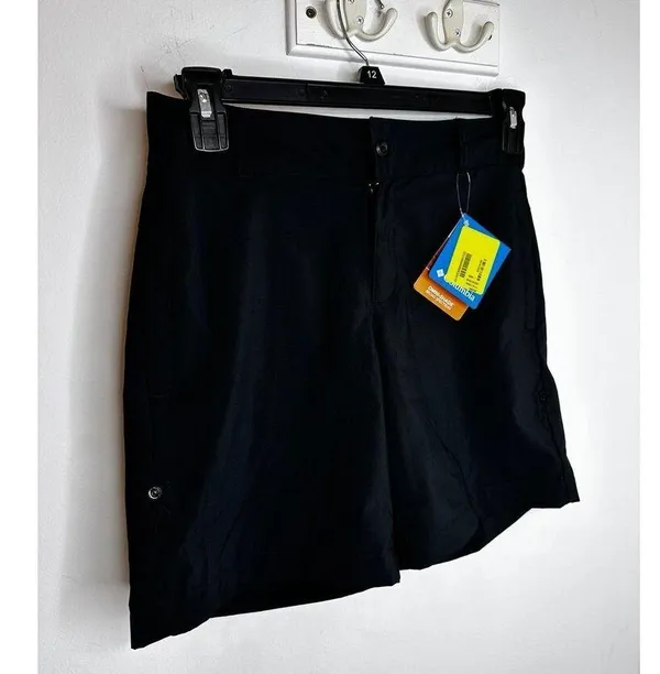 Columbia Shorts Women NWT OMNI-SHADE black new fishing hiking scouts outdoors - Image 6