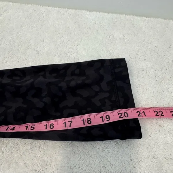 Lululemon Align High-Rise Crop Intertwined Camo Deep Coal Multi size 4 - Image 11