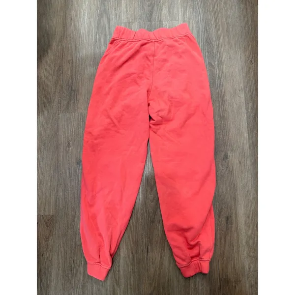 Lululemon Scuba High Rise Jogger‎ Coral Pink Cotton Fleece Sweatpants Size 2 - Image 2