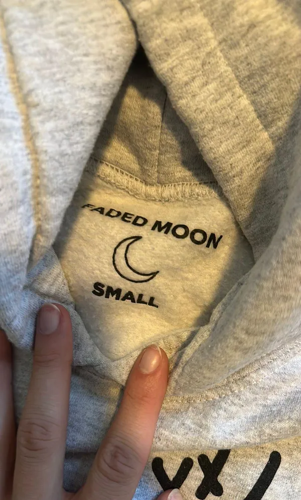 Faded Moon Hoodie - Image 2