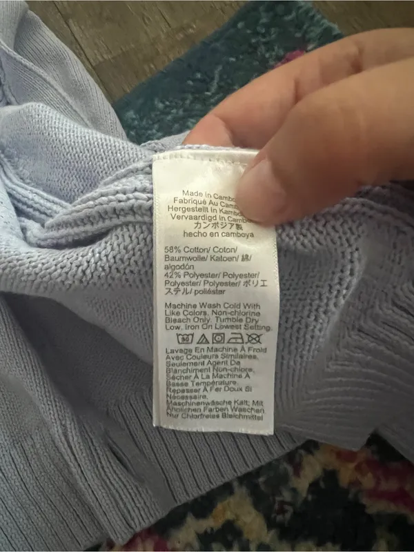 J crew xS blue cardigan - Image 6