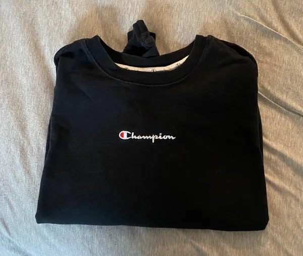 Champion Cropped Crewneck Long Sleeve - Image 2