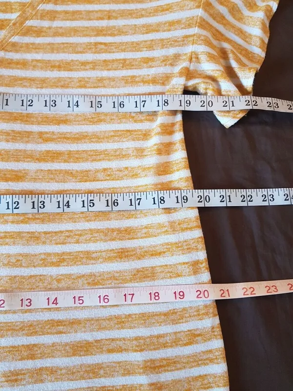 A New Day Blouse Striped Short Sleeve - Image 11
