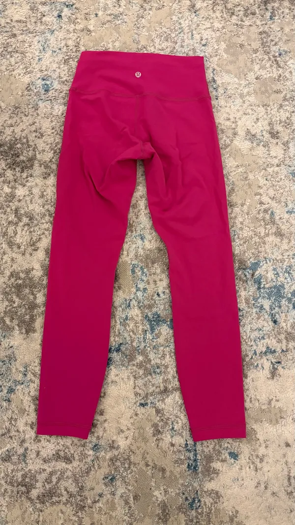 Lululemon Leggings Wunder Under 28" Pink - Image 2