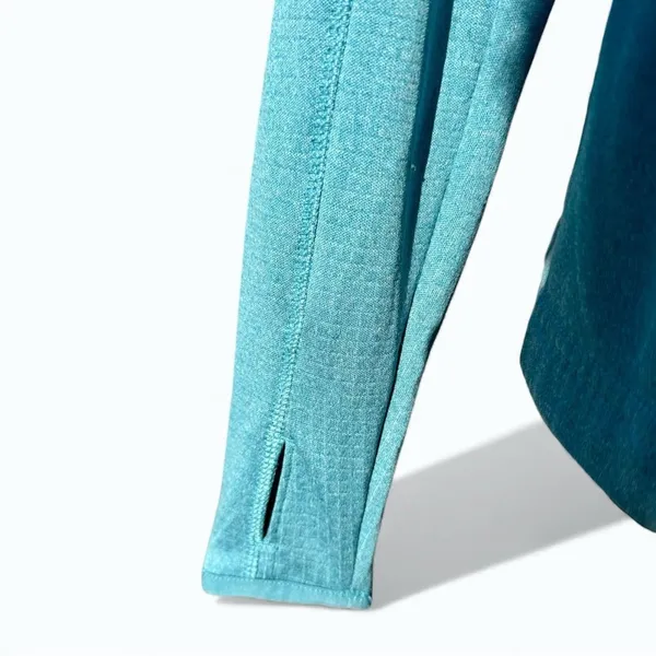Columbia Women’s Small Teal Full Zip Performance Fleece Jacket Lightweight - Image 3