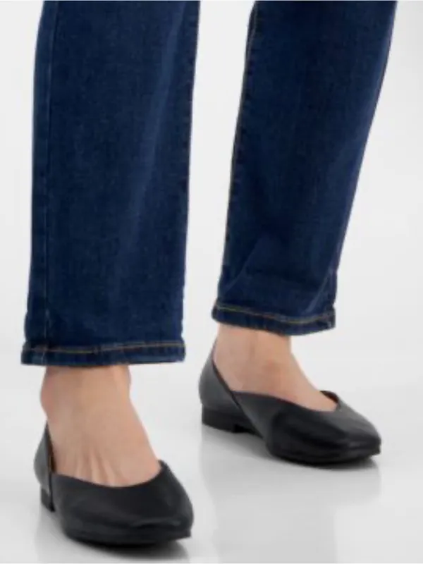 Style & Co. Women’s Ashtonn black snip toe ballet flats shoes size 7 - Image 2