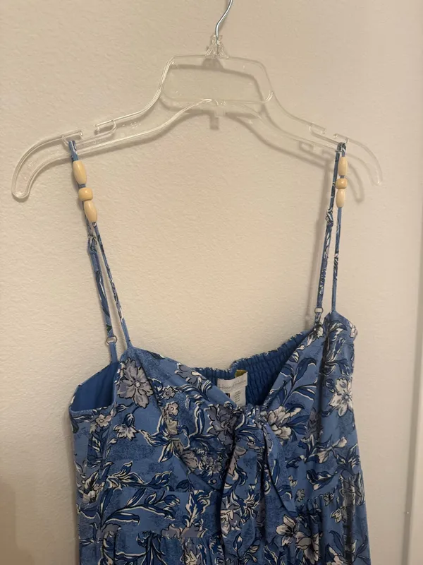 House of Harlow Blue Floral Maxi Dress - Image 2