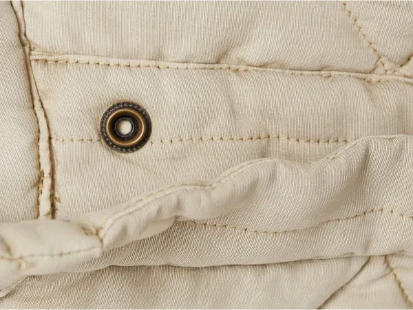 Mango Floral-Embroidered Padded Jacket NWT Grey XL - Image 5