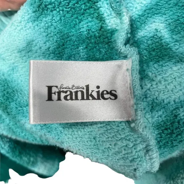 Frankie's Bikinis Aiden‎ Sweatpants Emerald Tie Dye Green Size Small - Image 9