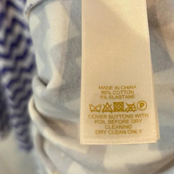 Kate Spade Blue And‎ White Chevron Dress XS - Image 8