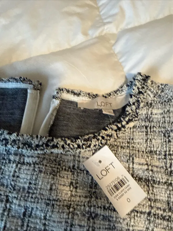 Loft Plaid Dress  - Image 3