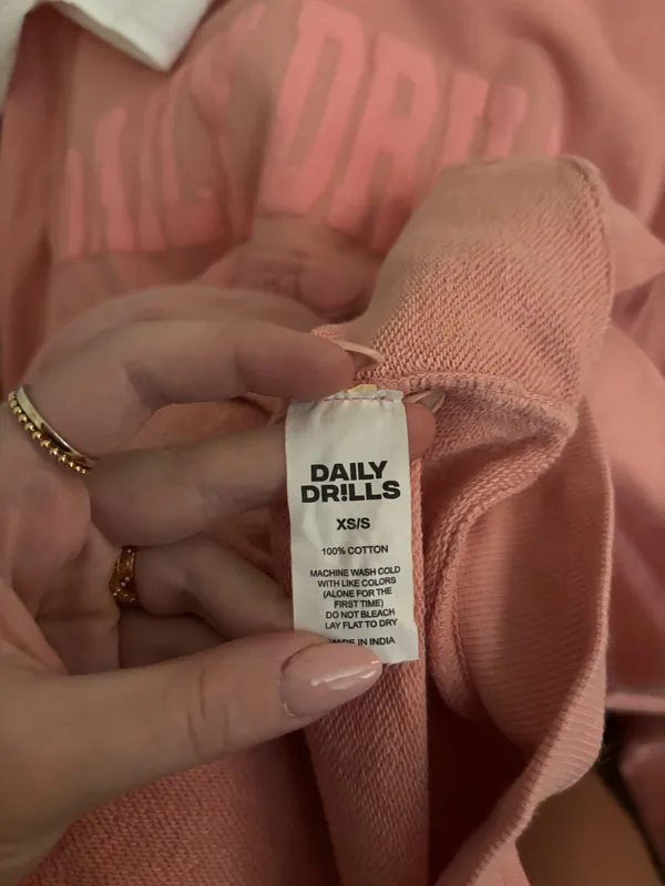 Daily Drills Crewneck dusty rose - Image 4