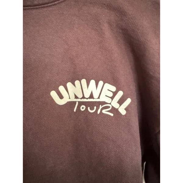 Unwell West Tour 2024 hoodie‎ size large - Image 3
