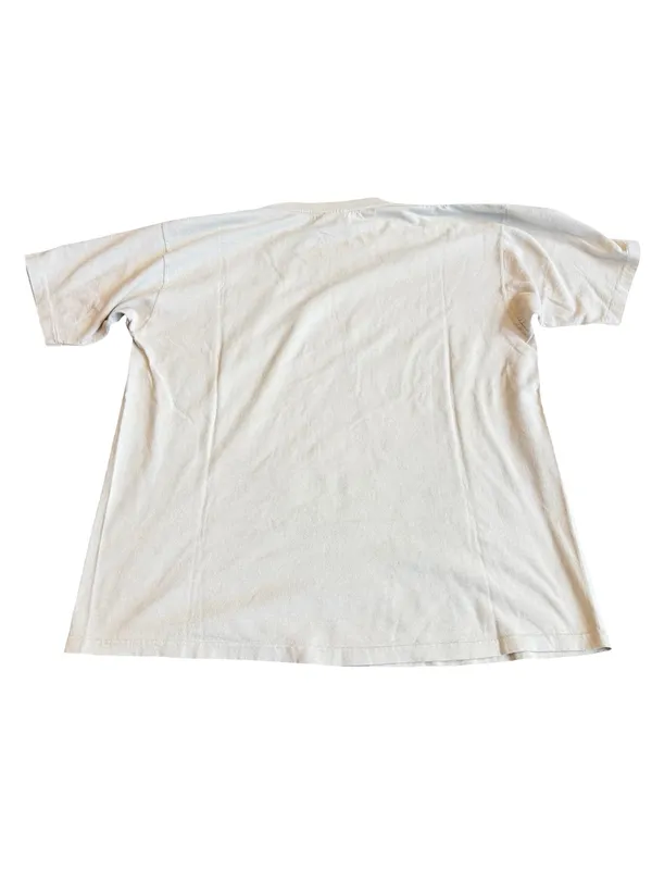 Andrea Bragg Designs Cream Southwestern Petroglyph Tee Shirt Fit X-Large Women's - Image 7