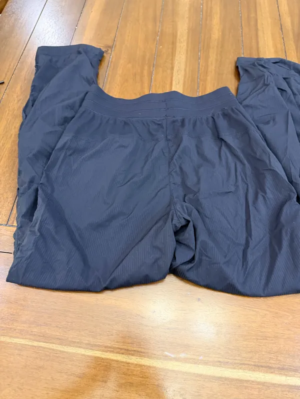 CRZ YOGA Women’s Black Ruched Pants Size XS Drawstring Lightweight NWOT - Image 5