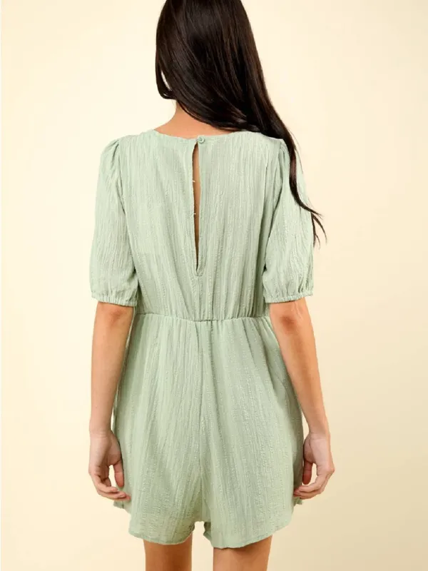 Sage Crochet-Detail Romper - Women's - Image 3