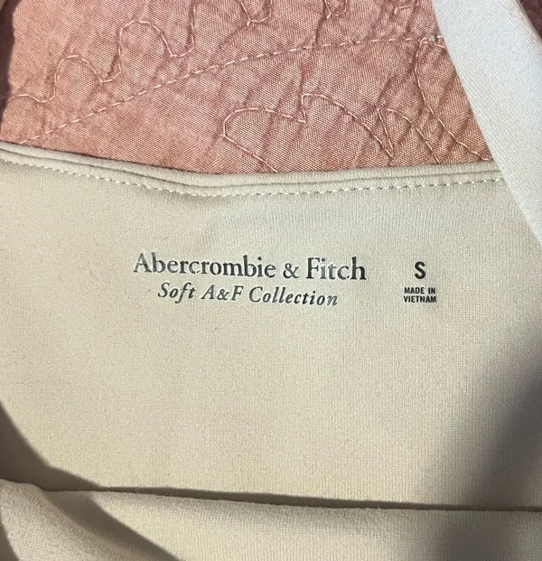 Abercrombie Tan Bodysuit Tank Top Small - Image 7